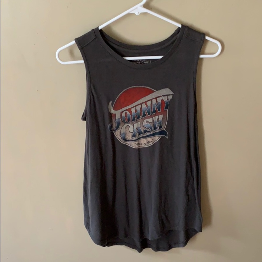 Johnny Cash Luck Brand tank